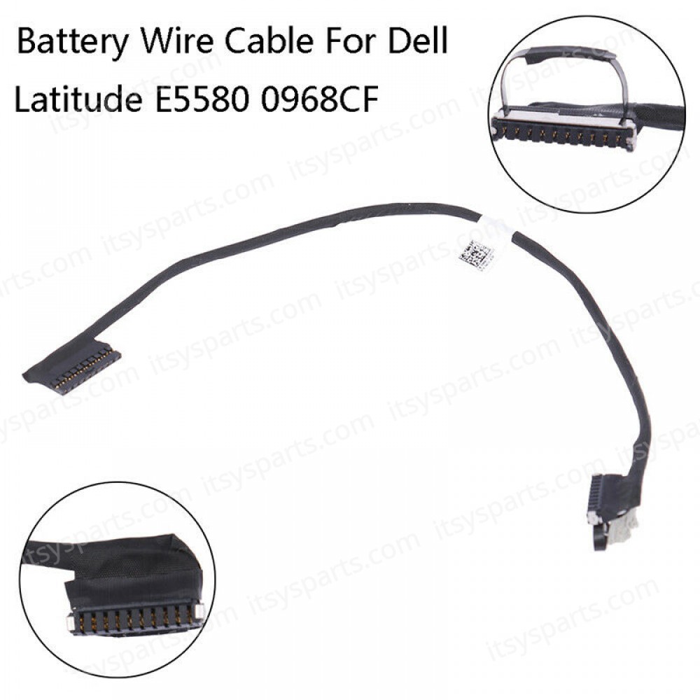 Battery Cable Line for Dell Latitude E5580 Precision M3520 CDM80 DC02002NY00 0968CF (SKU. 1-BTC0002)