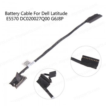 Battery Cable - Battery Connect Cable Wire For Dell Latitude E5570 DC020027Q00 G6J8P FFMKj8 OEM (Ref. 1-BTC0003)