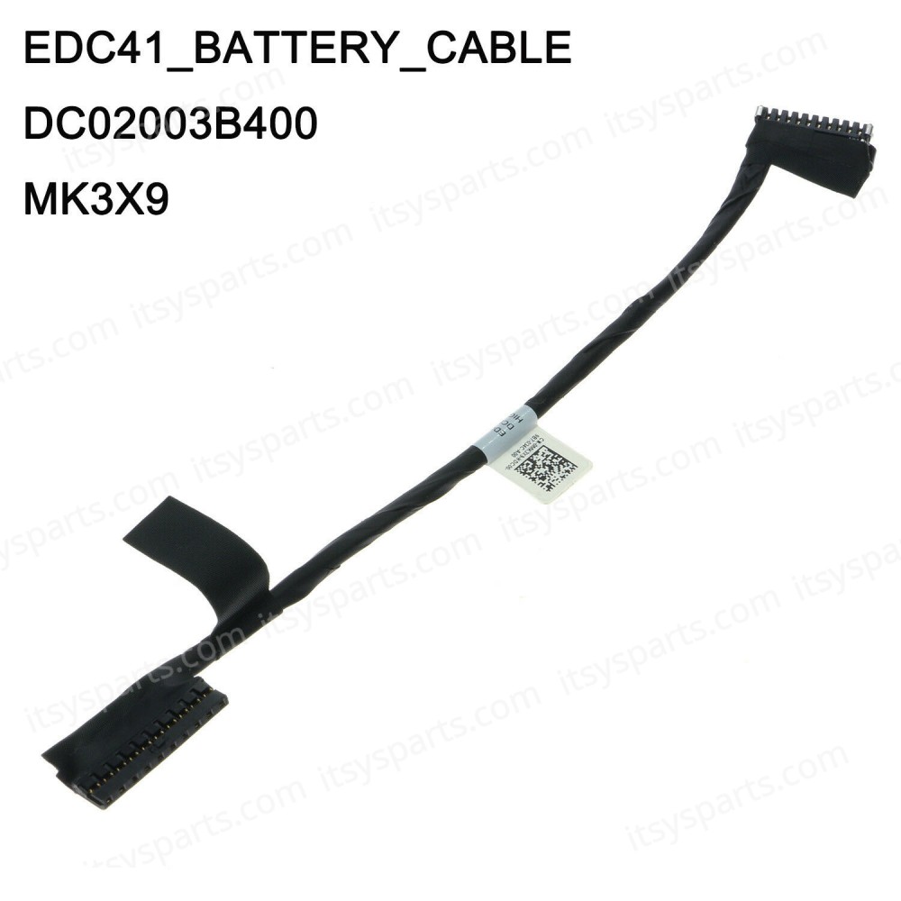 Battery Cable - Battery Cable Conector For Dell LATITUDE 5400 5401 5402 5405 DC02003B600 MK3X9 0MK3X9 OEM (Code 1-BTC0012)