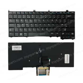 Laptop Keyboard DELL Latitude E7440 E7420 E7240 HC8NX 0G2V0W G2V0W KEYBOARD WITH BACKLIT AND POINTER (Ref.40250UKBACKLITPOINT)