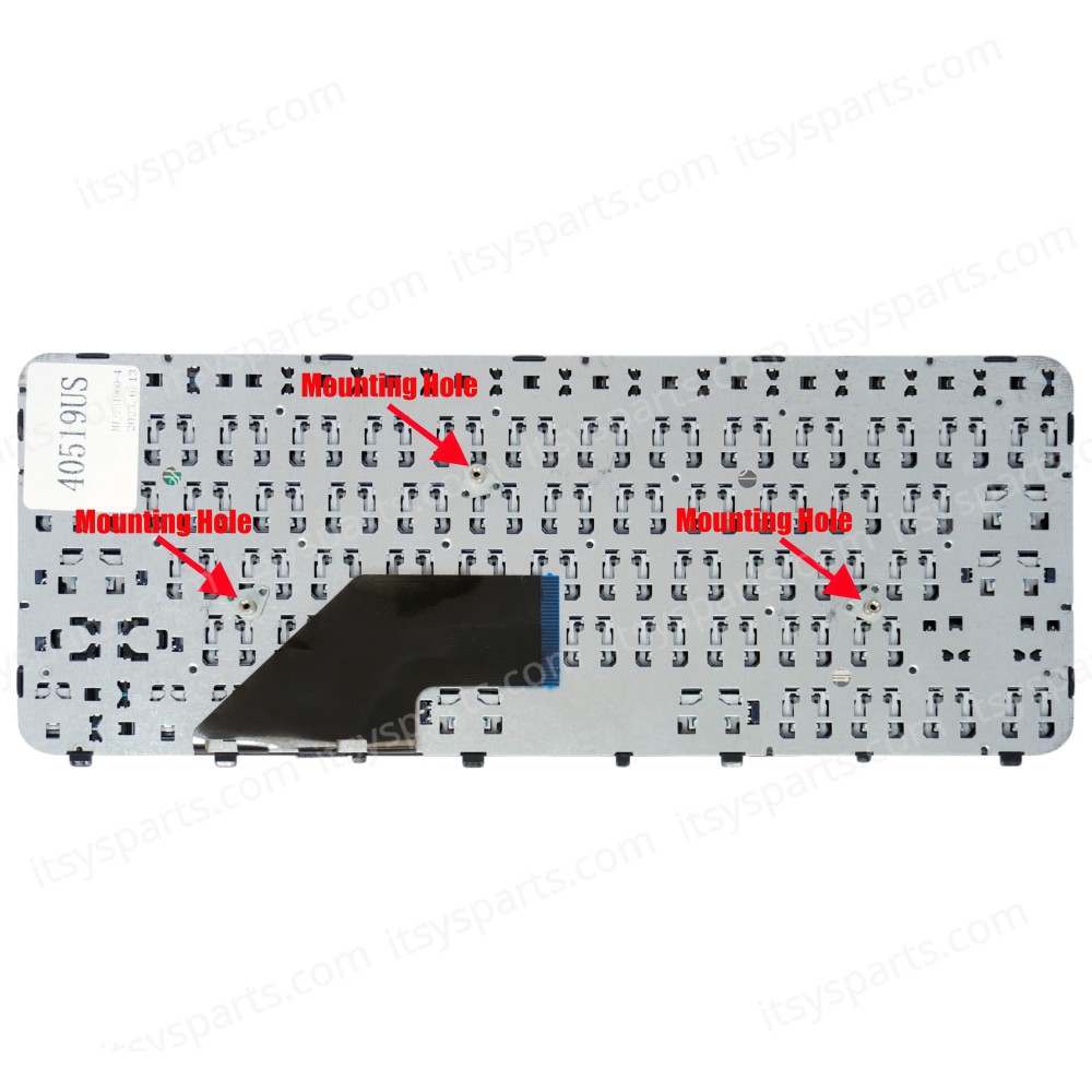 Keyboard Laptop Keyboard HP Folio 13 13-1000en 7J1570 673656-001 MP-11G13USJ698 PK130MW1A00 US LAYOUT OEM (Ref.40519US)
