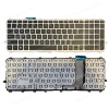 Keyboard Laptop Keyboard HP 15-J 15T-J 15Z-J 17-J 17-J100 17T-J 17Z-J 720245-001 M7-J V140626A 720242-001 6037B0082601 US SILVER (Ref. 40400USSILVER)