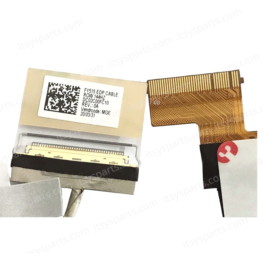 Flex Screen Cable - Flex Screen cable Lenovo Legion Y540-15IRH Y7000 y530 FY515 40-Pin DC02C00FC10 OEM (Ref.1-FLEX0752)