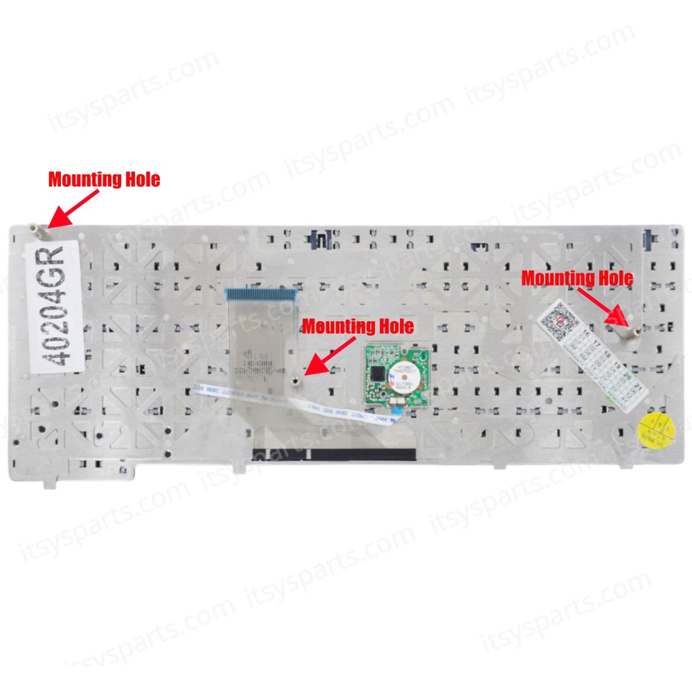 Keyboard Laptop HP 6910 6910B 6910P nc6400 399946-001 399946-161 418910-001 9J.N8282.00F 9J.N8282.00T GR VERSION BLACK KEYBOARD(Ref.40204GR)