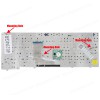 Keyboard Laptop HP 6910 6910B 6910P nc6400 399946-001 399946-161 418910-001 9J.N8282.00F 9J.N8282.00T GR VERSION BLACK KEYBOARD(Ref.40204GR)