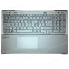 Keyboard Laptop - Keyboard for Sony Vaio SVS15 SV-S15 SVS151 SVS151A11L SVS151G1GL SVS1512 SVS1513 15 Inches Palmrest/TouchPad US Backlit Silver Keyboard Frame Upper Case Cover OEM (Ref. 40662USPALMREST)