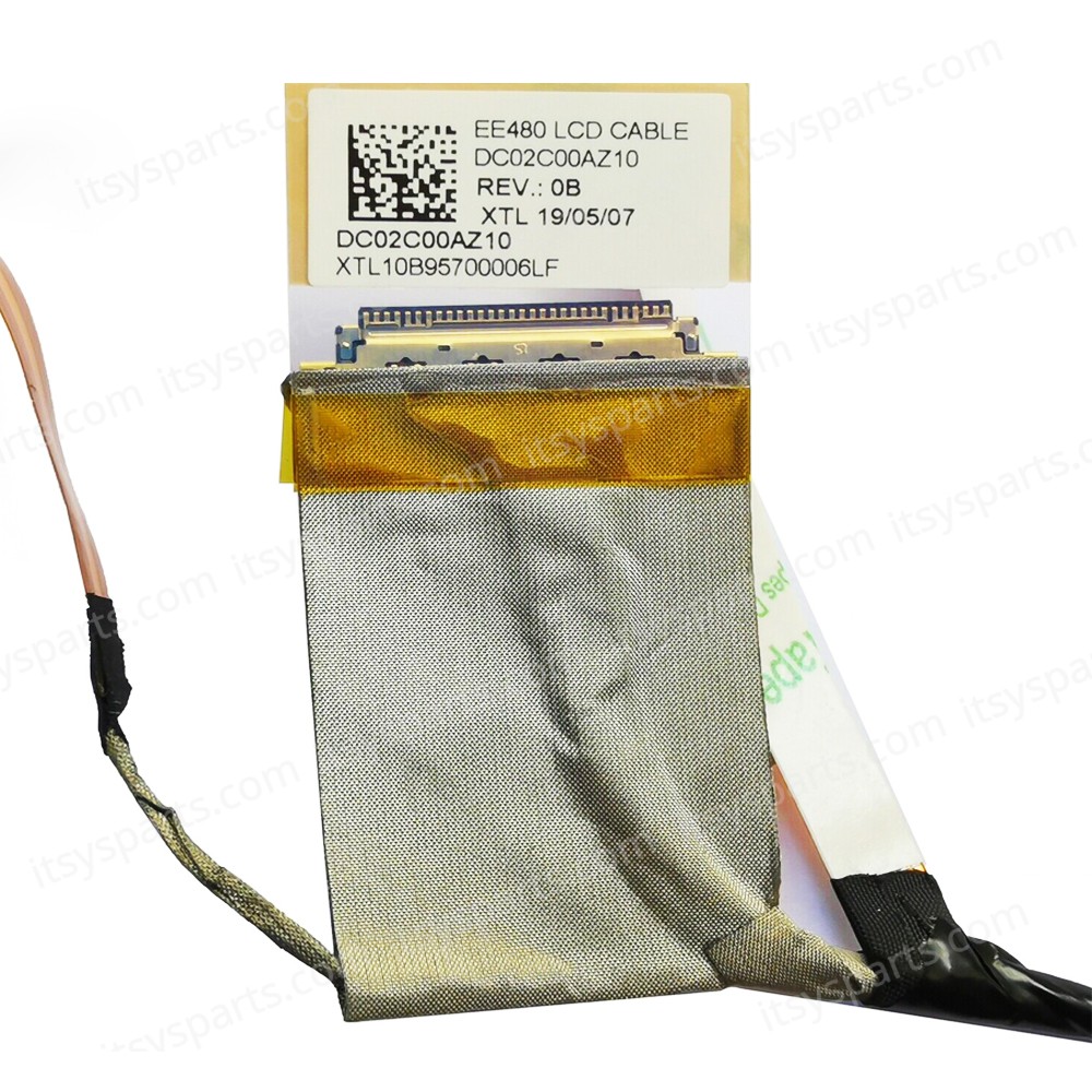 Flex Screen Cable - Flex Screen cable Lenovo ThinkPad E470 E480 E485 EE480 E490 E495 R480 R490 30pin DC02C00AZ10 OEM (Ref.1-FLEX0790)