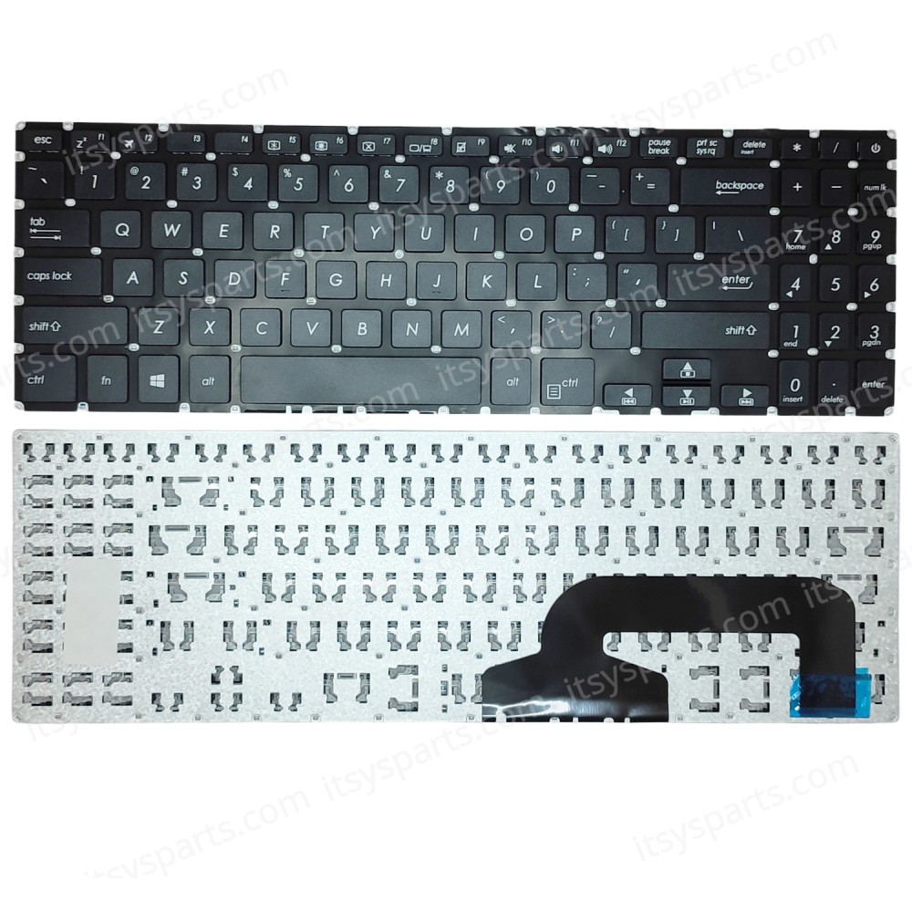 Laptop Keyboard - Keyboard for Asus X507 X507 X570 A570 X570ZD YX570ZD No Frame (SKU.40673USNOFR)