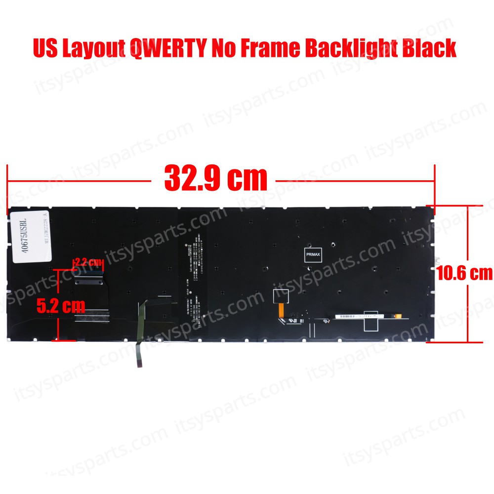 Laptop Keyboard for HP ELITEBOOK 850 G8 855 G8 BACKLIT L89916-001 M07491-001 M07493-001 (SKU. 40675USBL)