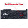 Laptop Keyboard for ASUS TUF Games F15 FA506IU FX506LI FX506LH FX506 TUF F17 FX706LI FA706 A15 FA506 series AEBKXU00010 0KNR0-661VUS00 V191346AS1 (SKU. 40676USBL)