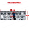 Laptop Keyboard - Keyboard for Turbo-X CLEVO W940 W940SU MP-12R73US-4305 6-80-W94A0-010-1 MP-12R7300-4305 OEM (Ref. 40677UK)