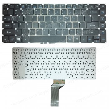 Laptop Keyboard for Acer Aspire E5-422 E5-422G E5-432 E5-432G E5-452 E5-452G E5-473 NKI1513031 NK114130B3 6B.G8PN2.001 71109F47K201 US No Frame Black ( SKU.40435US )