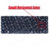 Laptop Keyboard for Acer Aspire E5-422 E5-422G E5-432 E5-432G E5-452 E5-452G E5-473 NKI1513031 NK114130B3 6B.G8PN2.001 71109F47K201 US No Frame Black ( SKU.40435US )