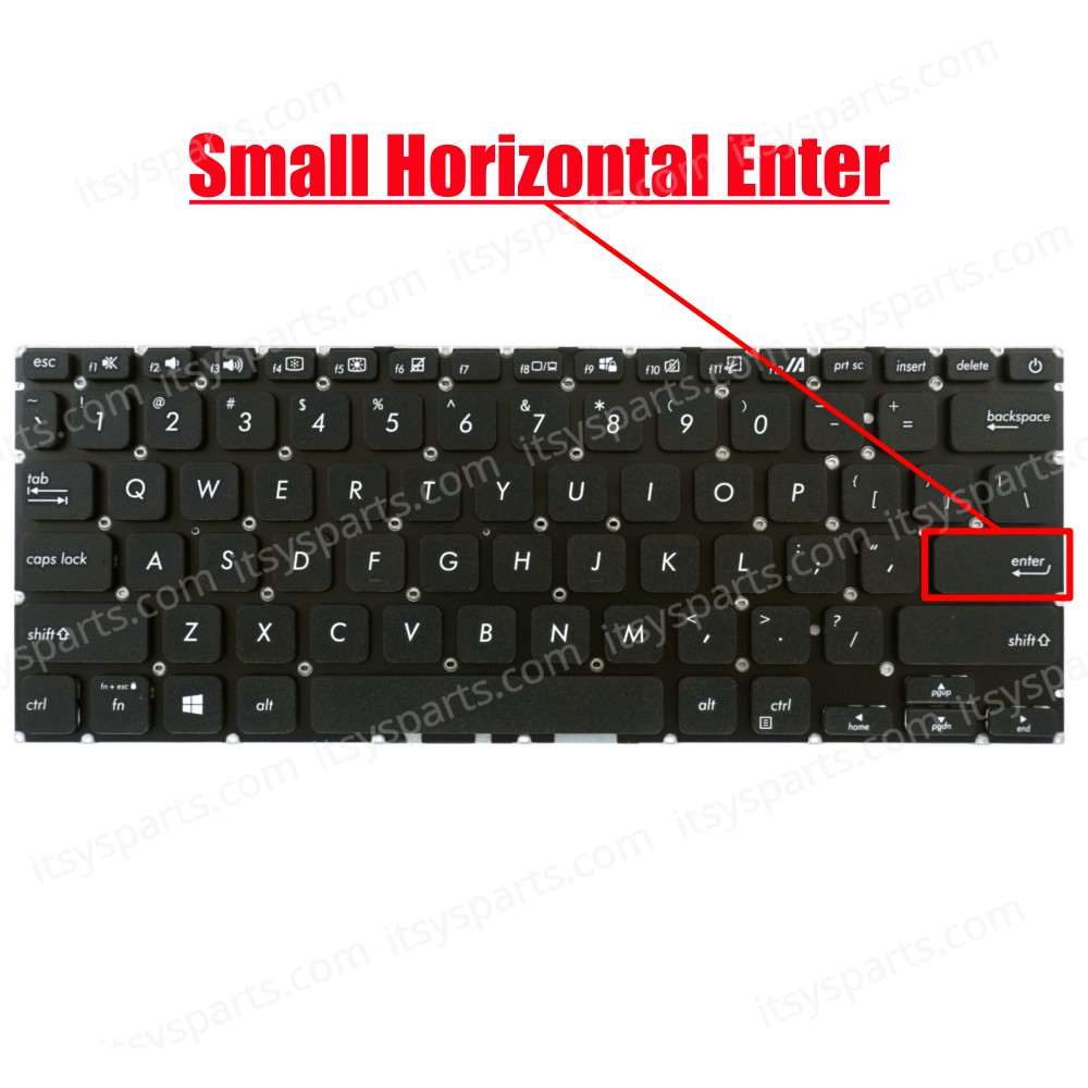 Laptop Keyboard - Keyboard for ASUS Vivobook X409 X409D X409BA X409FA MA X409JA X409DJ (Ref. 40683US)