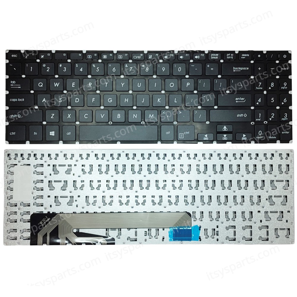 Laptop Keyboard for ASUS X560 X560U X560UD YX560 Y560UD 5102PO00 90NB0IP1-R32US0 OEM (SKU. 40686USNOFR)