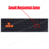 Laptop Keyboard Asus ROG Strix GL702 GL702VM GL702VT GL702VS GL702ZC Series Keyboard Orange US version Backlit (Ref. 40632USORANGEBACKLIT)