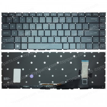 Laptop Keyboard for MSI GE66 GS66 MSI NSK-FFABN 1D 9Z.NJ2BN.A1D 9Z.NEVBN.A01 (SKU. 40687USBL)