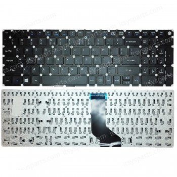Laptop Keyboard for Acer Extensa 2511 EX251 EX2511G EX2520 EX2520G EX2540 EX2511-566J EX2511-53RJ NX.EF6EG.009 NX.EF7EC.008 NX.EF7EC.001 US No Frame Black ( SKU.40688US )