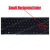 Laptop Keyboard Greek - Keyboard for Samsung NP370R4E 370R4E NP370R4E NP450R4E NP455R5J NP450R4V NP470R4E NP275E4V NP450R4Q NP455R4J NP530U4E US BLACK OEM (Ref.40262US)