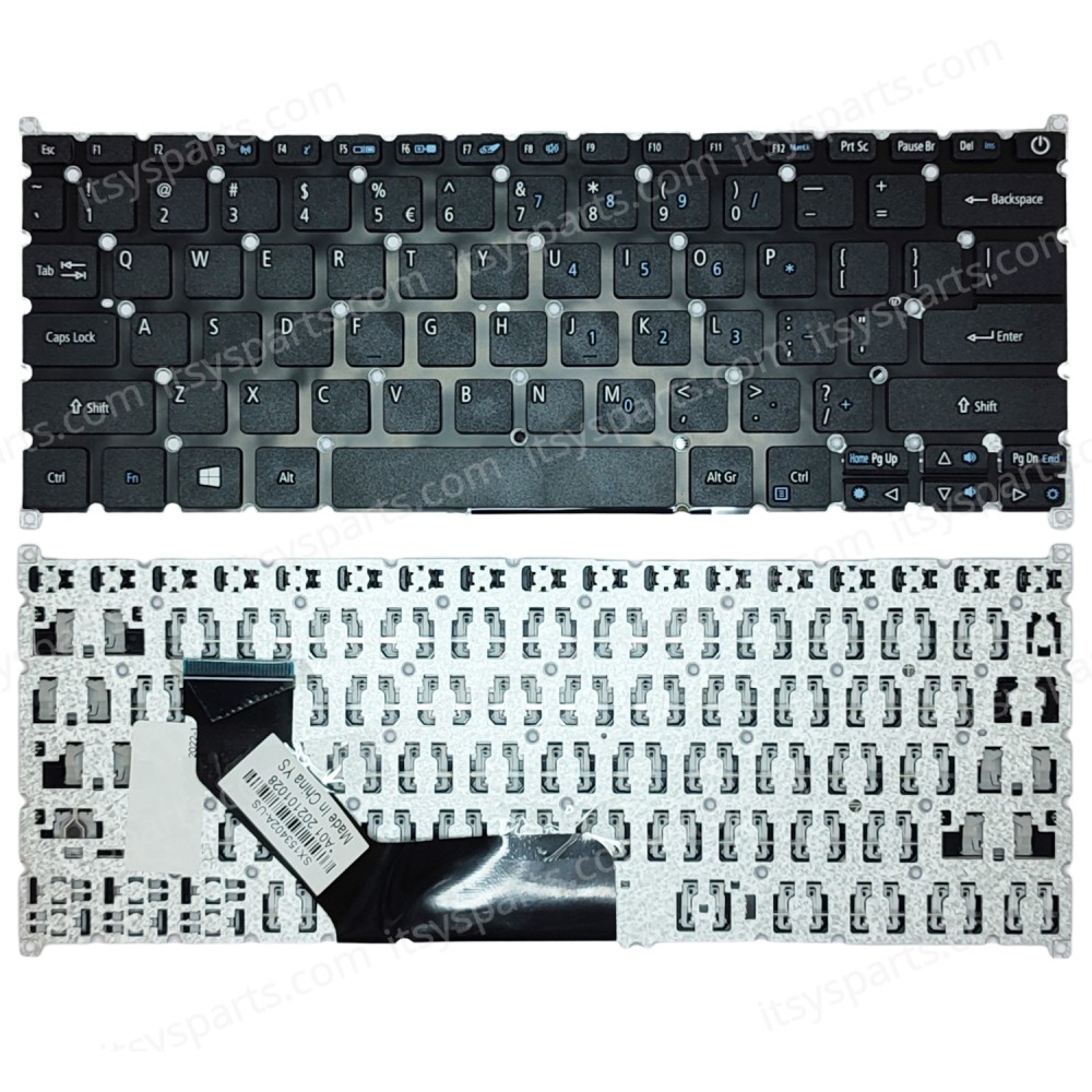 Laptop Keyboard for Acer Swift 3 SF314-41 SF314-52G SF314-52 SF314-53G SF314-55G SF314-56G Swift 5 SF514-51 NK.I131S.03L PK131JL1B09 6B.GLCN2.009 6B.GLCN2.011 (SKU. 40694US)