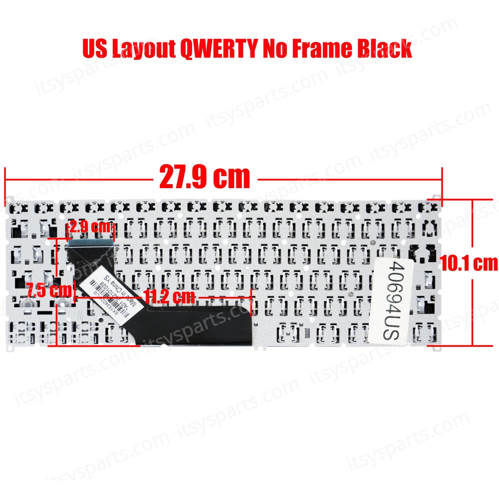 Laptop Keyboard for Acer Swift 3 SF314-41 SF314-52G SF314-52 SF314-53G SF314-55G SF314-56G Swift 5 SF514-51 NK.I131S.03L PK131JL1B09 6B.GLCN2.009 6B.GLCN2.011 (SKU. 40694US)