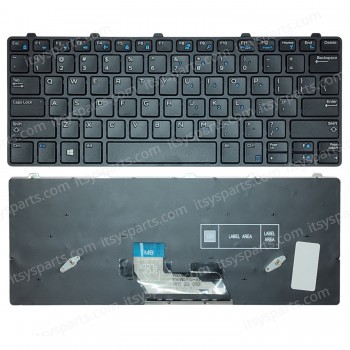 Laptop Keyboard for Dell Latitude 3180 3189 3380 series 0343NN 343NN US Βlack ( SKU.40695US )
