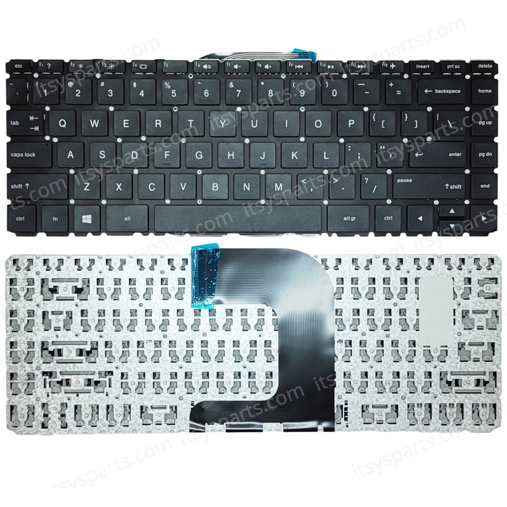 Laptop Keyboard - Keyboard for HP Notebook 14-AM 14-AN 14-AM000 14-AM100 14-AN000 Series OEM (Ref. 40696US)