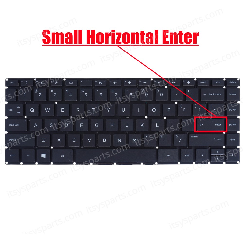 Laptop Keyboard - Keyboard for HP Notebook 14-AM 14-AN 14-AM000 14-AM100 14-AN000 Series OEM (Ref. 40696US)