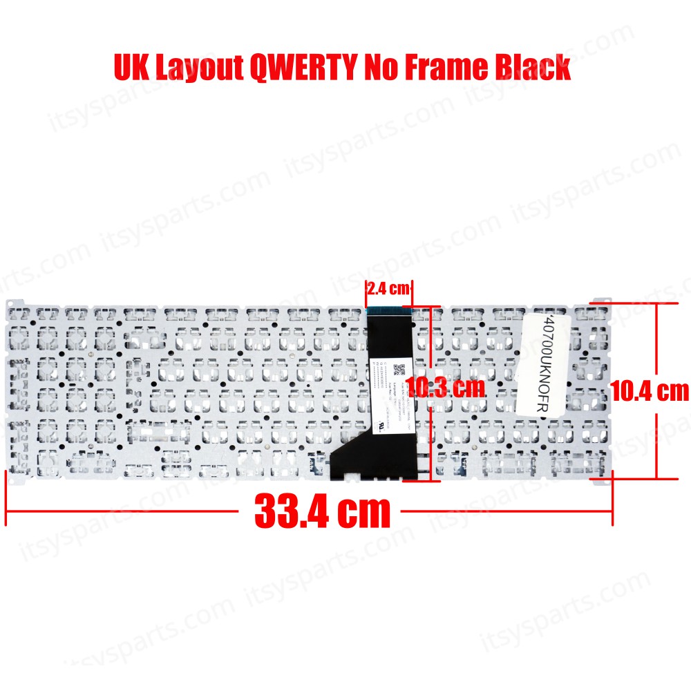 Laptop Keyboard for Acer Chromebook CB315-3H CB315-3HT series CB315-3H-C2C3 CB315-3H AL5G-C18BWL NKI15130M7 AL5G_C18BWL 6B.ATEN7.016 6B.ATEN7.003 ( SKU. 40700UKNOFR )