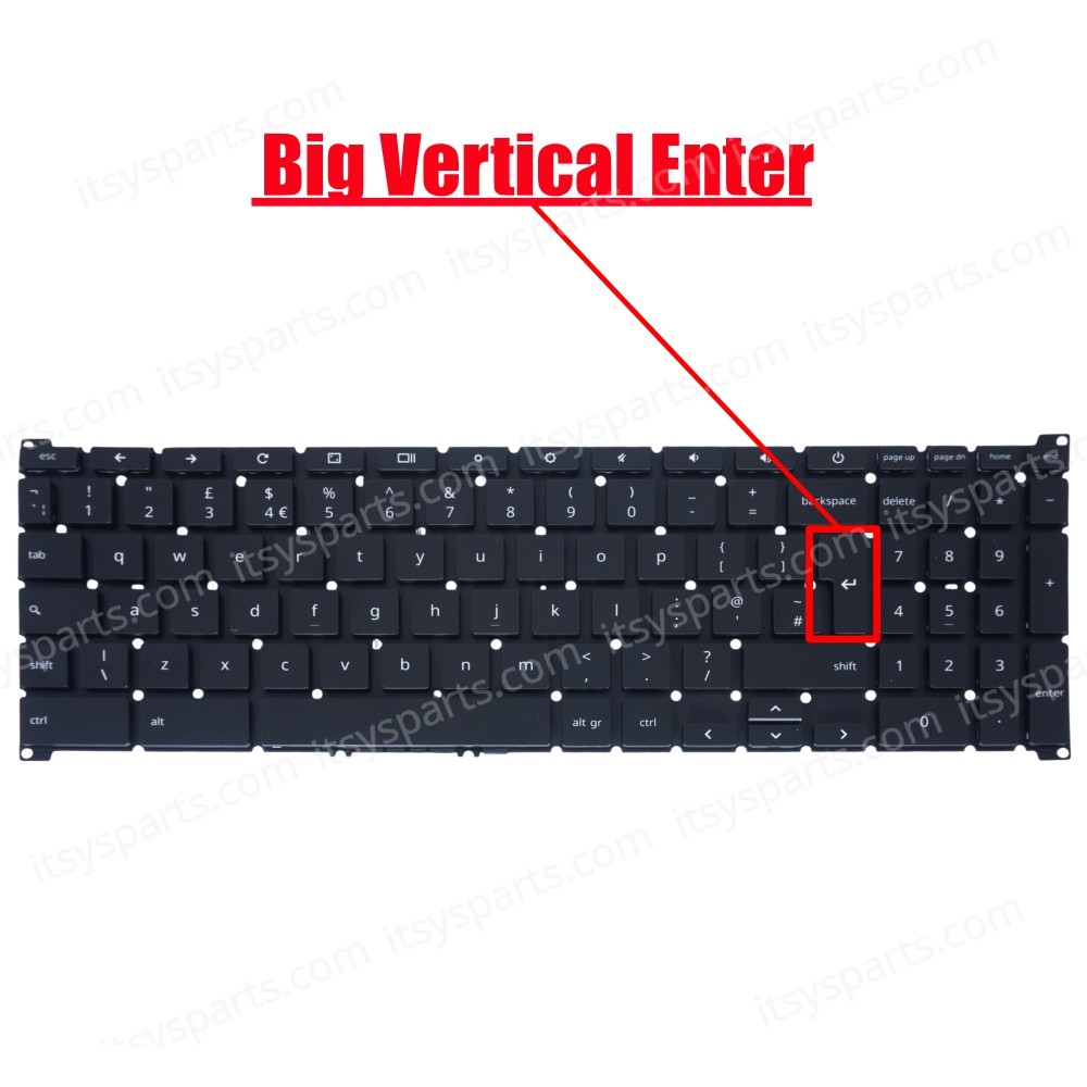 Laptop Keyboard for Acer Chromebook CB315-3H CB315-3HT series CB315-3H-C2C3 CB315-3H AL5G-C18BWL NKI15130M7 AL5G_C18BWL 6B.ATEN7.016 6B.ATEN7.003 ( SKU. 40700UKNOFR )