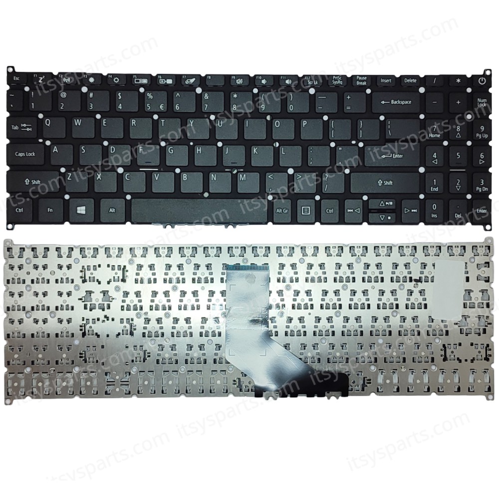 Keyboard Laptop - Keyboard for Acer Aspire 3 A315-54K A315-56 A115-31 A315-56-594W A315-54 A315-54-54-54L5 A315-54-58JQ A315-54K A315-55G A315-55KG A315-56 A515-56 OEM (Ref. 40701USNOFR) 