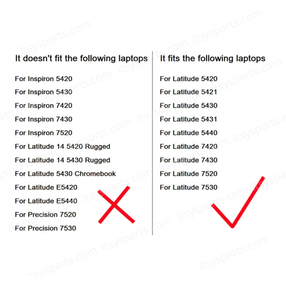 Laptop Keyboard for DELL Latitude 5420 7420 7520 CW3R5 0CW3R5 0G7FK7 PK1330S1B15 NSK-QXABC 0U 0KHHRV PK1330S1B20 (SKU. 40702USBL)