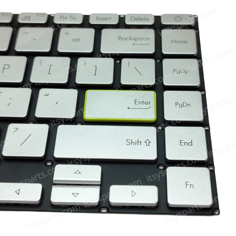 Laptop Keyboard for Asus Notebook E410M E410MA series E410MA-EB1267TS E410KA 4ABKWKRJN00 US No Frame Silver ( SKU.40703USSIL )