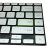 Laptop Keyboard for Asus Notebook E410M E410MA series E410MA-EB1267TS E410KA 4ABKWKRJN00 US No Frame Silver ( SKU.40703USSIL )