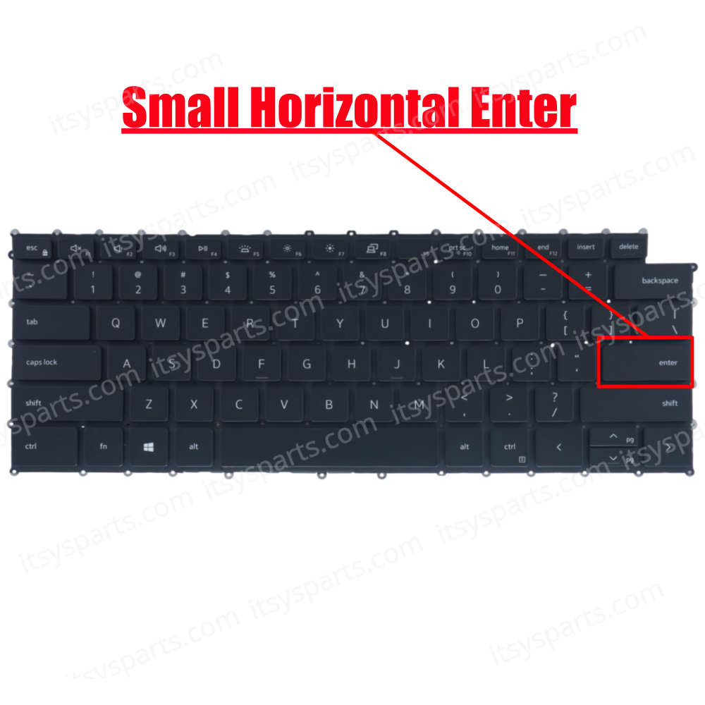 Laptop Keyboard for Dell XPS 15 9500 9510 9520 15.6 Inch XPS 17 9720 9700 9710 17.3 Inch US Layout 0MV93TUS No Frame Backlight Βlack ( SKU.40706USBL )
