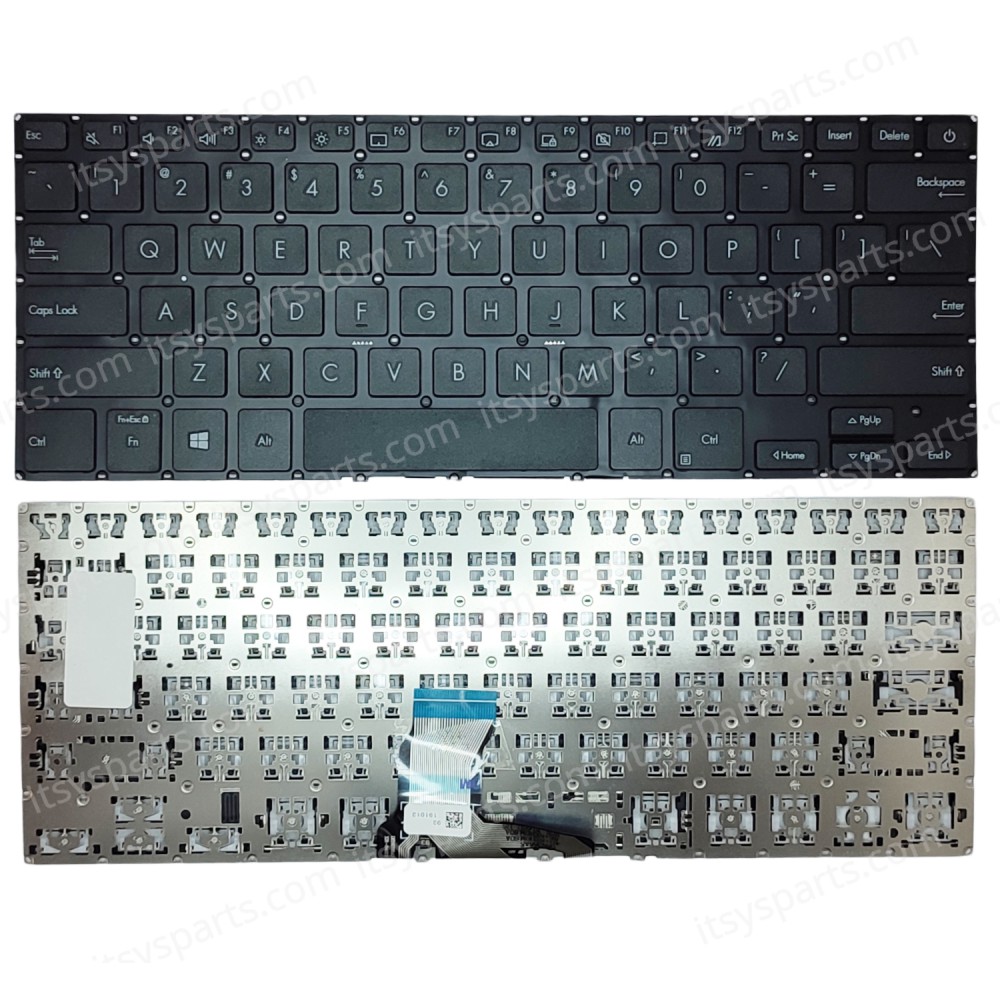 Laptop Keyboard for Asus ExpertBook P2 P2451 P2451FA P2451FA P2451FB EB0620R P2451F P2451FA-BV1367T 0KNX0-2122US00 US No Frame Black ( SKU.40709USNOFR )
