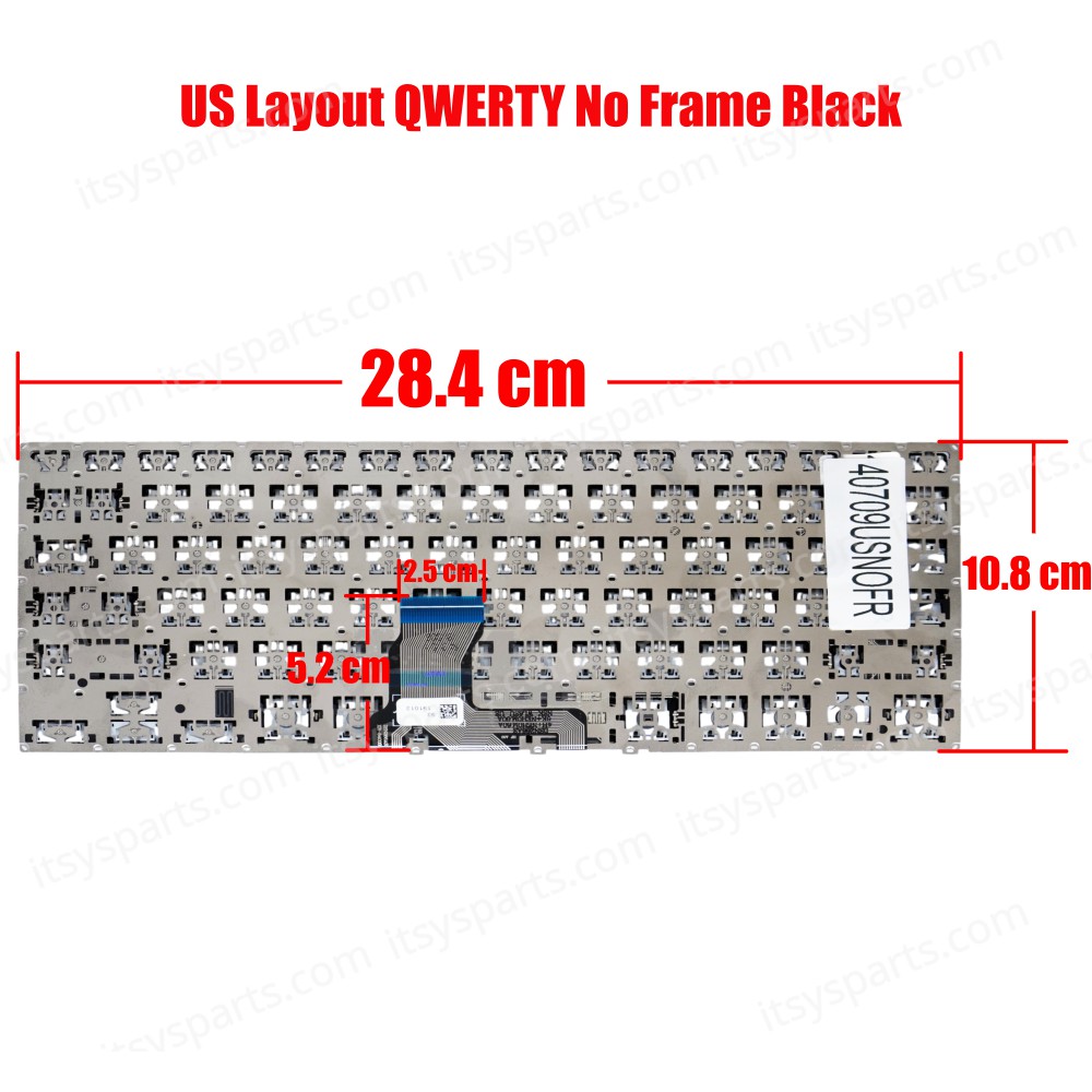Laptop Keyboard for Asus ExpertBook P2 P2451 P2451FA P2451FA P2451FB EB0620R P2451F P2451FA-BV1367T 0KNX0-2122US00 US No Frame Black ( SKU.40709USNOFR )