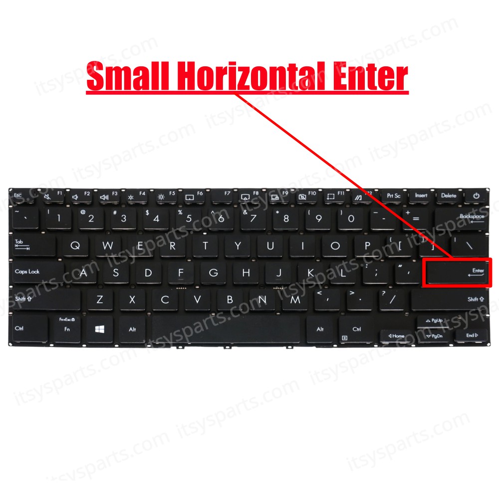 Laptop Keyboard for Asus ExpertBook P2 P2451 P2451FA P2451FA P2451FB EB0620R P2451F P2451FA-BV1367T 0KNX0-2122US00 US No Frame Black ( SKU.40709USNOFR )