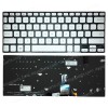 Laptop Keyboard for Asus VivoBook S430 X430U X430FN X430FA S435EA-EVO-WB711R AEXKLU01020 ASM18C83USJ9201 0KNB0-260AUS00 Silver Backlight (SKU,40710USSILBL)