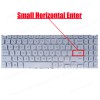 Laptop Keyboard for Asus X512D X512F X512J X512FA X512DA 90NB0M92-R31GE0 90NB0M92-R32PO0 90NB0M92-R32RU0 US Backlight Silver ( SKU.40713USSILBL )
