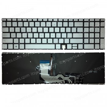Laptop Keyboard - Keyboard for HP Envy x360 15M-ED 15M-ED0013DX 15M-ED0023DX 15M-EE 15M-EE0013 9z.nhbbc.10e 9Z.NHBBC.101 NSK-XW1BC PK132UR1A00 (Ref. 40714USSILBL)