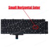 Laptop Keyboard for Dell Latitude 5520 5521 Precision 3560 3561 0RHGTP RHGTP 0T5V04 N7N16 0N7N16 PK133MM2B00 0KRJFY (SKU. 40715US)
