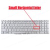 Laptop Keyboard HP Pavilion 15-DA 15-DB 15-DF 15-CN 15-CW 15-CR 15-CS 15-EC 15EC 17-BY 17M-CE Series TPN-C135 US No Frame Layout Silver Backlit keyboard L47469-001 OEM (Ref.40549USSIL)