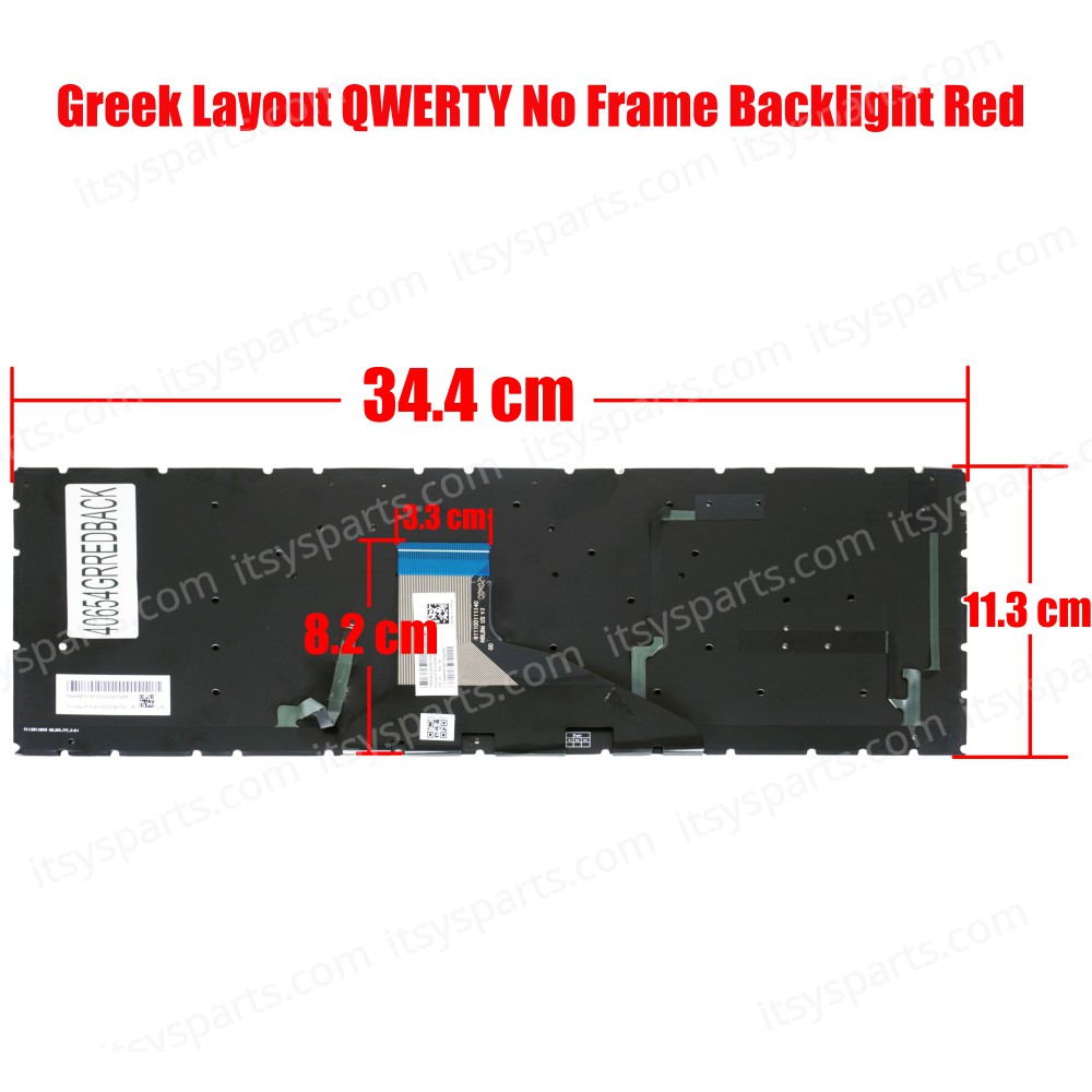 Laptop Keyboard HP Omen 15-dh 15-dc HP 15-dc000 15t-dc000 15-dc0010nr 15-dc0053nr 15-dh1070wm 15-dh1020nr 15-dh1053nr Series OEM (Ref. 40654GRREDBACK)