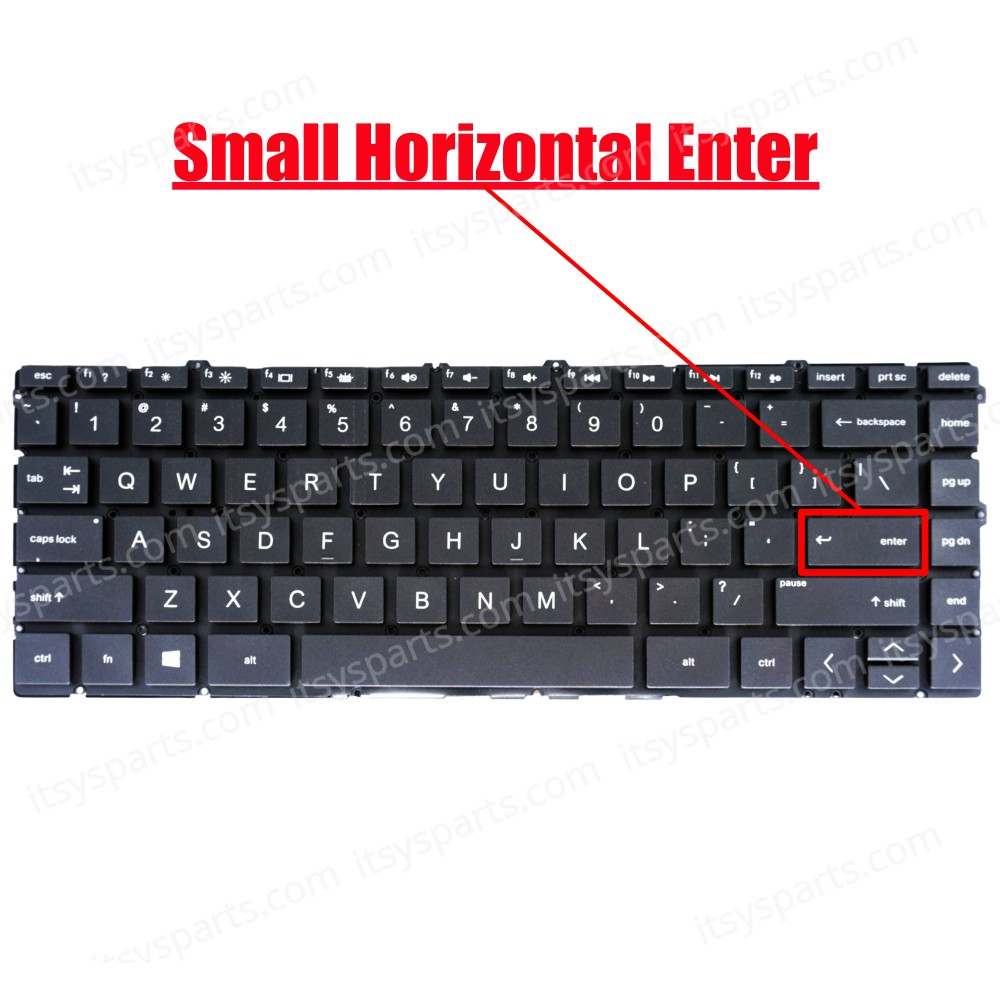 Laptop Keyboard for HP Spectre x360 13-AW 13-AW0003DX 13-AW0013DX 13-AW0020NR 13-AW0023DX US No Frame Backlight Gray ( SKU.40707USBACKLIT )