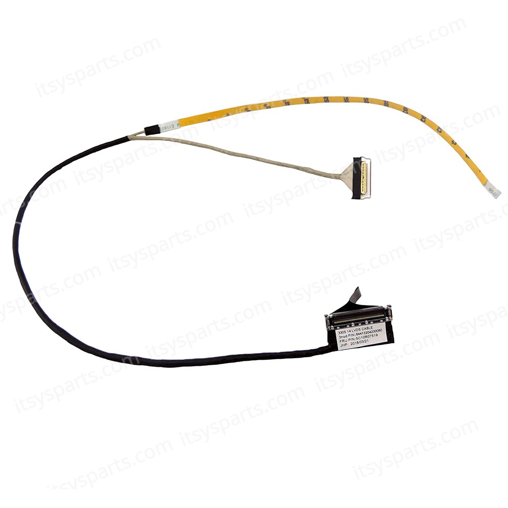 Flex Screen Cable - Flex Screen cable Lenovo Ideapad 330S-14IKB 330S-14AST 7000-14IKBR 7000-14AST 7000-14ARR 3NOD 30Pin 5C10R07519 DC020023B10 DC020023B20 64411204200080 OEM (Code 1-FLEX1134)