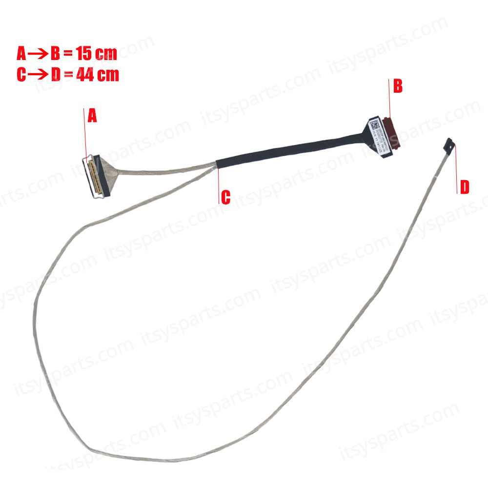 Flex Screen Cable - Flex Screen cable LENOVO IdeaPad 3 15IIL05 S350 15 S350 15ADA S350 15ARE S350 15IML GS552 non touch DC020027700 DC020027720 OEM (Ref.1-FLEX1166)