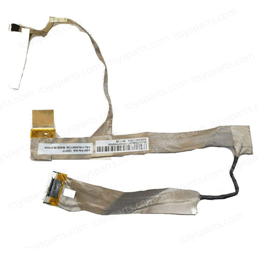 Flex Screen Cable - Flex Screen cable Lenovo ThinkPad L512 L520 SL510 SL510K L510 L412 L410 SL410 04W1729 DDGC8FLC010 OEM (Ref.1-FLEX1171)