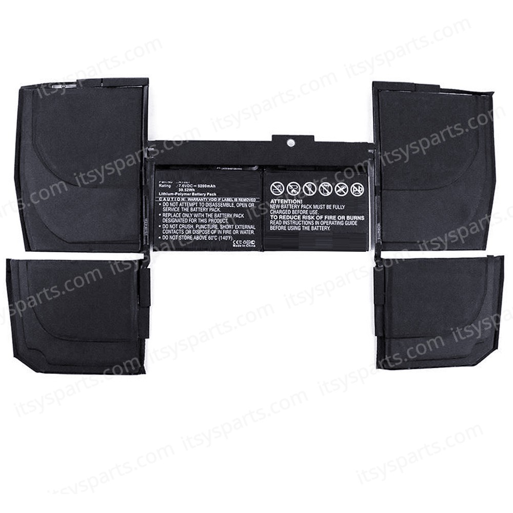 Laptop Battery - Battery for Apple MacBook 12 inch Retina A1534 Early 2015-2016 Mid 2017 A1534 A1705 A1527 OEM (Ref.1-BAT0393) Laptop Battery - Battery for Apple MacBook 12 inch Retina A1534 Early 2015-2016 Mid 2017 A1534 A1705 A1527 OEM (Ref.1-BAT0393)