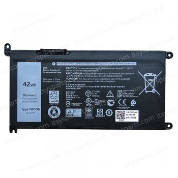 Laptop Battery - Battery for Dell Inspiron 5482 5485 5488 5488 5491 3310 2 en 1 3493 3582 3593 3793 5493 5585 5593 5480 5590 YRDD6 1VX1H VM732 FDRHM WJPC4 JPFMR 65N6H OEM (Ref.1-BAT0409)